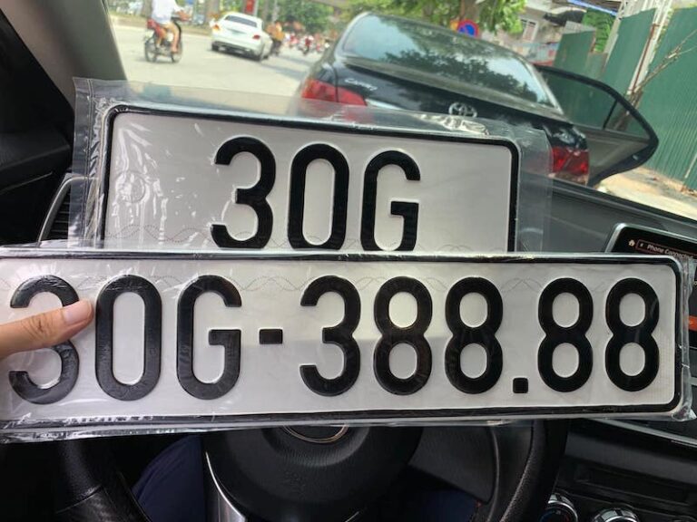 Biển số xe các quận huyện Hà Nội