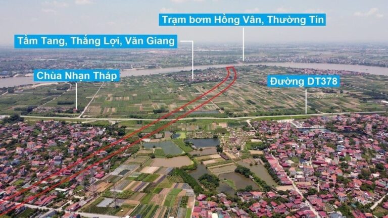 Đường vành đai 4 đi qua đâu