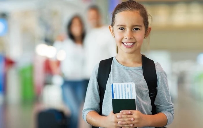 Cách check in sân bay cho trẻ nhỏ