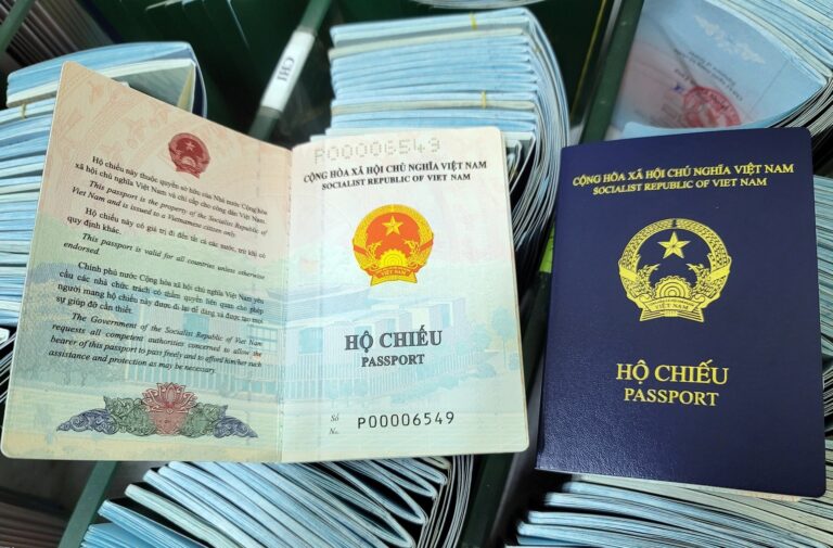 cách đăng ký làm hộ chiếu online