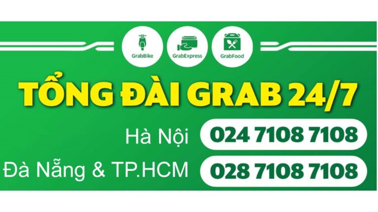 Tổng đài chăm sóc khách hàng grab HCM