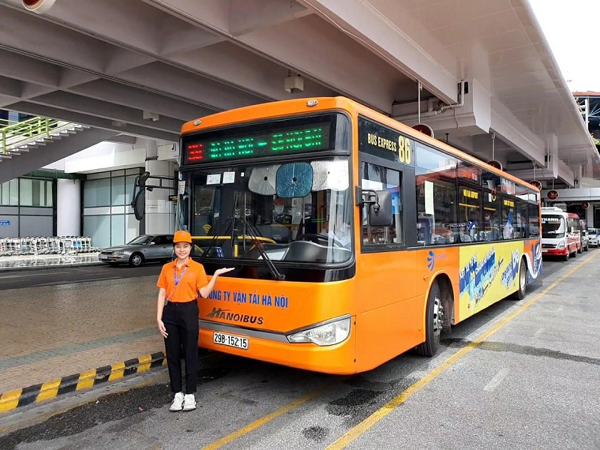 Xe đi từ sân bay Nội Bài về Nam Định